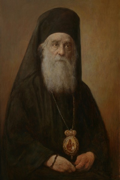 Святитель Нектарий Эгинский. Живописный портрет XXI века