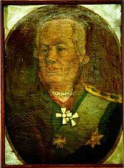 Портрет из Темниковскго музея, начало XIX века