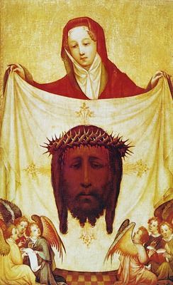 Св. Вероника. Икона. Ок. 1420 г. Мастер «Св. Вероники» (Старая Пинакотека. Мюнхен)