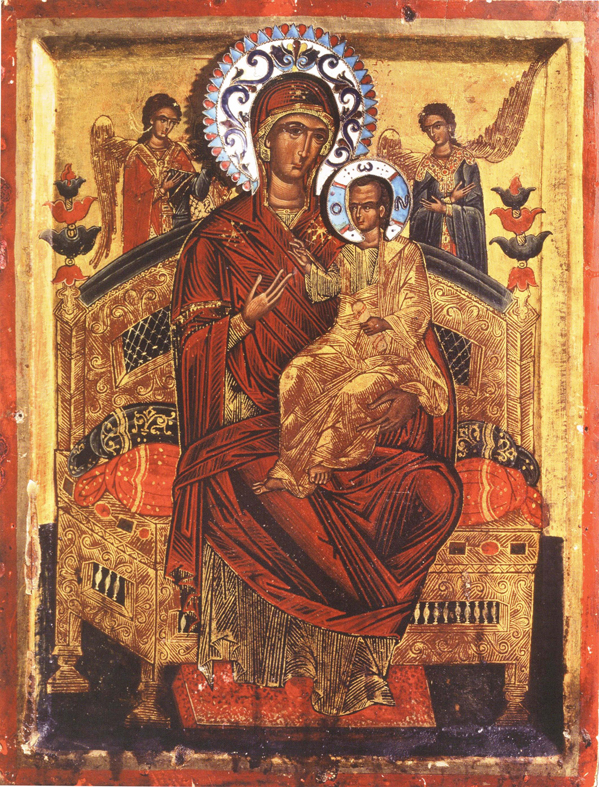 Икона Божией Матери, именуемая «Всецарица» («Панта́насса»)