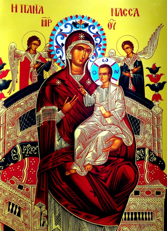 Икона Божией Матери, именуемая «Всецарица» («Панта́насса»)